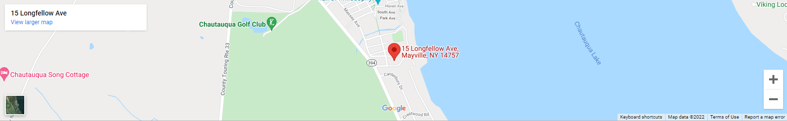 A map of mayville, ny 1 4 7 5 9